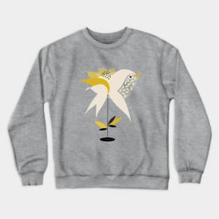 Hybrid I - Floral Bird Crewneck Sweatshirt